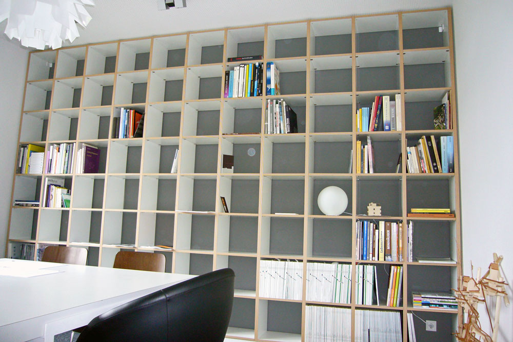 Regalwand, Ansicht 3