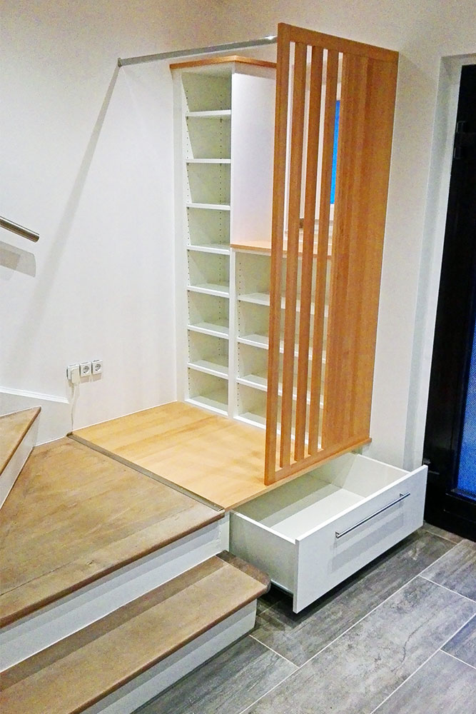Garderobe mit Stauraum